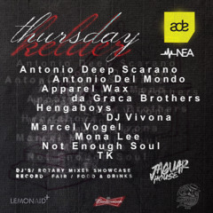 Apparel Wax | Jaguar House x NEA Music Inside ADE 17.10.24