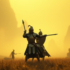 the march of the knights