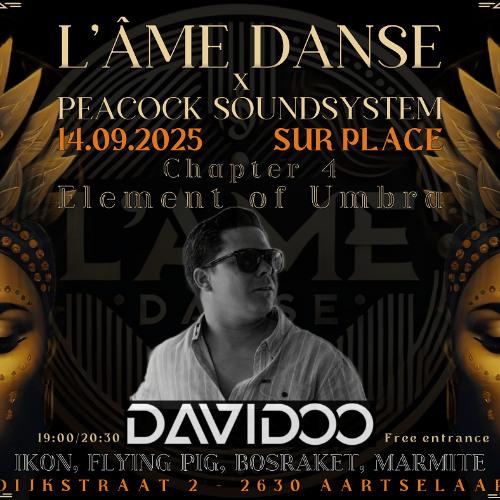 L' ÂME DANSE with DAVIDOO ~ live set 14/09/2025 - SUR.PLACE