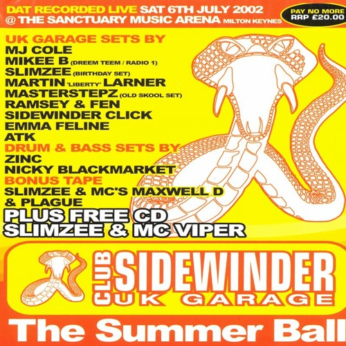 DJ Mikee B (Dreem Team) Feat. MC Rankin - Club Sidewinder (02nd June 2002)