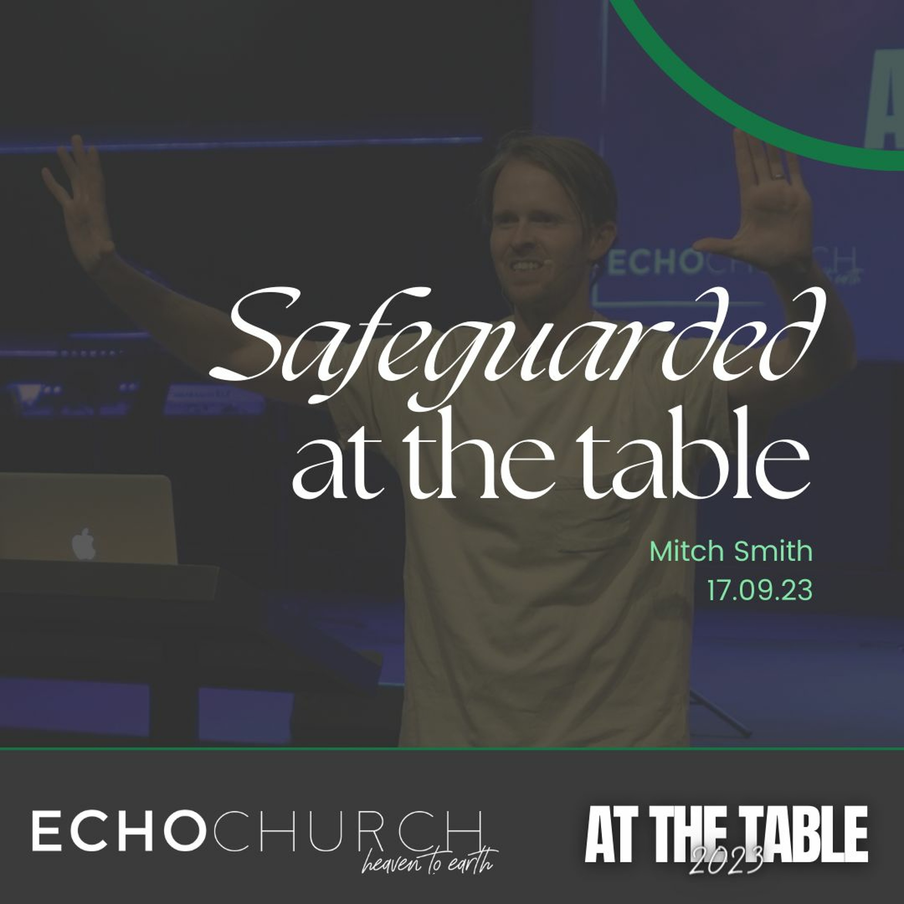 Safeguarded at the table. Mitch Smith / 17.09.23