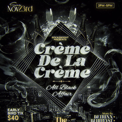 Stream Créme Dé La Créme Official Promo Mixtape by Dj Trixx268