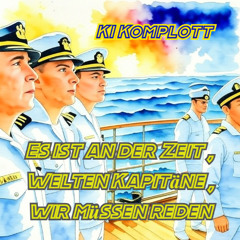 Es ist an der Zeit Welten Kapitäne, wir müssen reden  - Ki Komplott