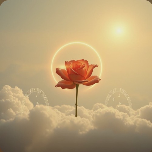 Bloom, beautiful like a rose in the sky