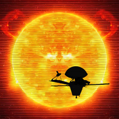 Solar Neutrino Disturbance