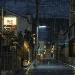 rainy walks home from college