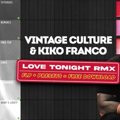 Shouse - Love Tonight (Vintage Culture, Kiko Franco Remix) [Remake]