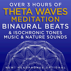 Deeply Relaxed and Peaceful - 6.8 Hz Theta Frequency Binaural Beats