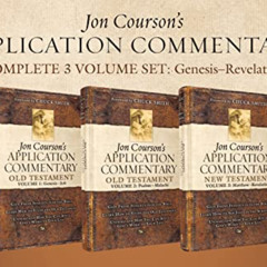 Get EBOOK 📧 Jon Courson's Application Commentary, Complete 3-Volume Set: Genesis - R