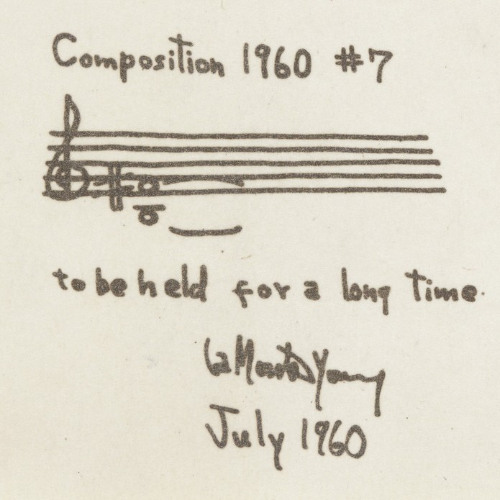 La Monte Young - Composition 1960 #7 (Version 2)