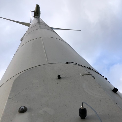 2 Wind Turbines Geofon And Ambient Sound