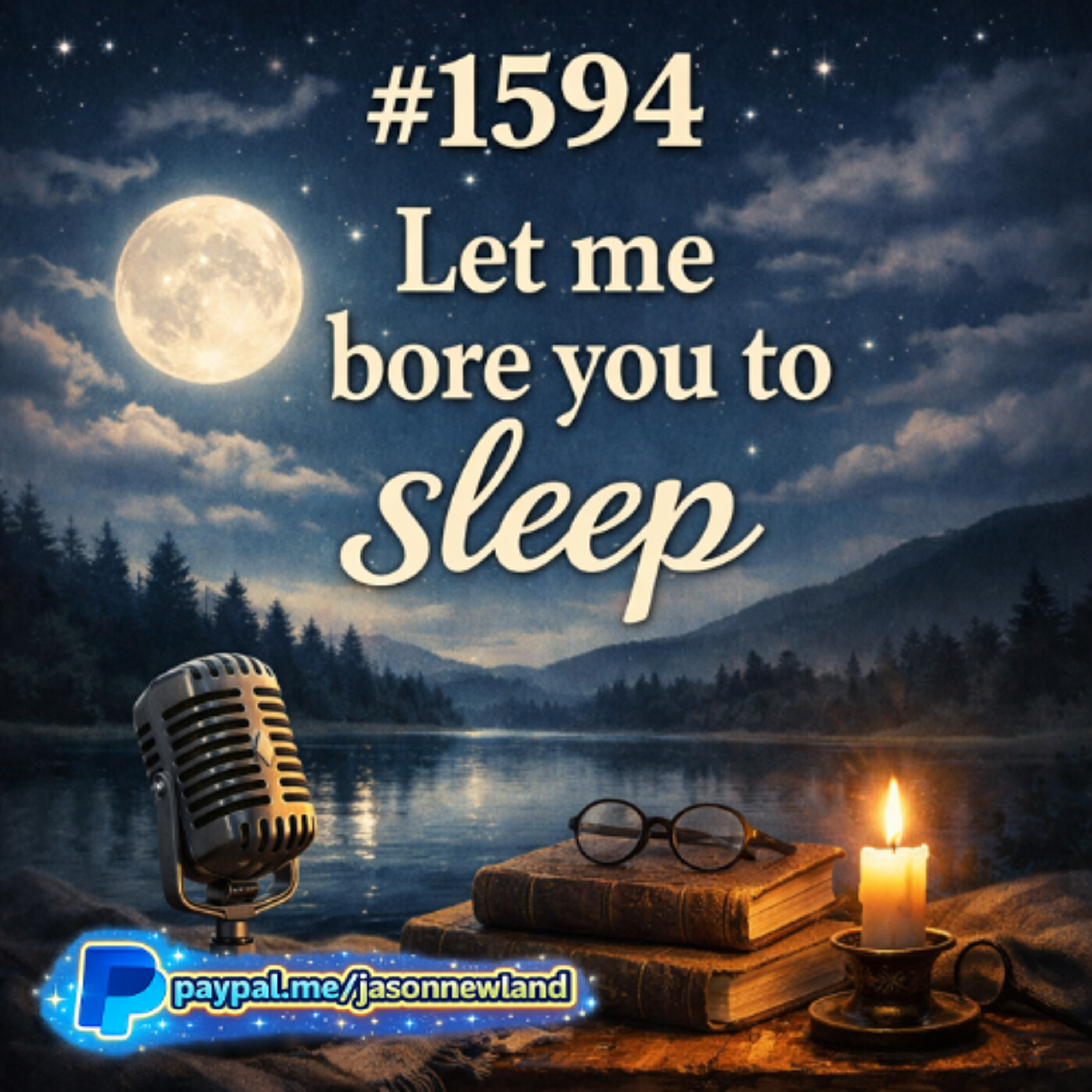 (Overnight  Voice Only) #1594 Let me bore you to sleep  Jason Newland  15th April 2026