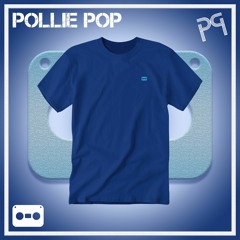 Pollie Pop Polo Blue Work T Teal Tape