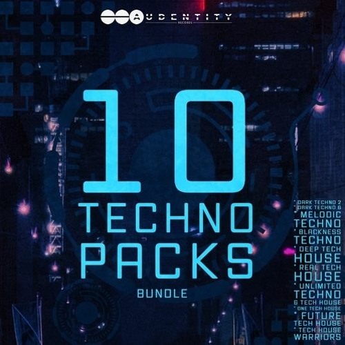 Audentity Records - 10 Techno Packs Bundle