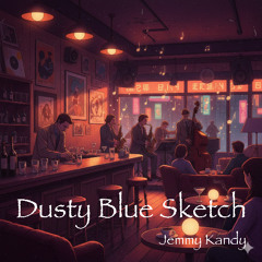 Dusty Blue Sketch