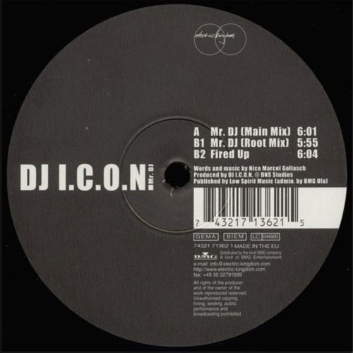 DJ I.C.O.N. - Mr. DJ (Main Mix) [1999]