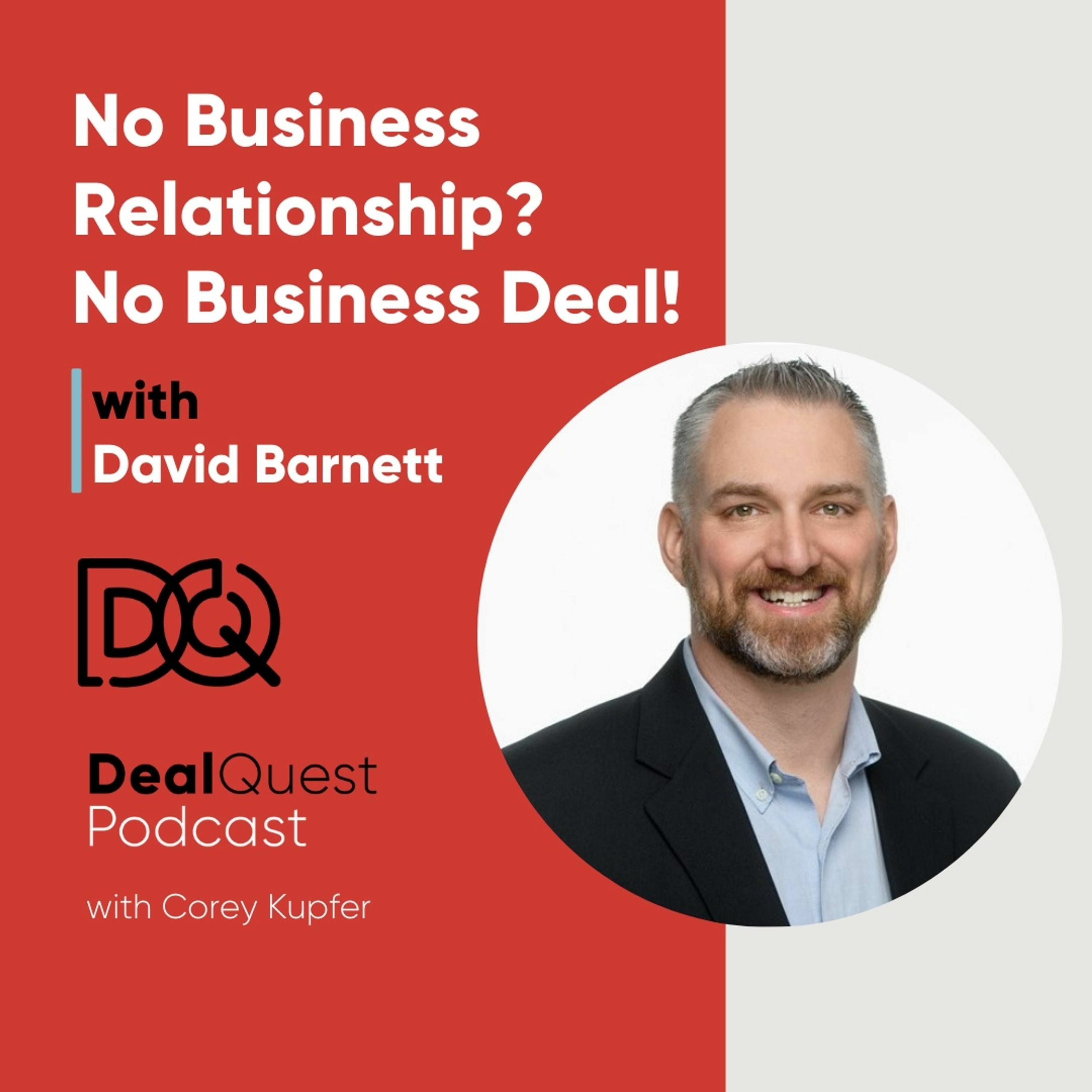David C Barnett Small Business and Deal Making M&A SMB