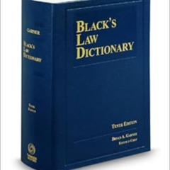 free KINDLE 💓 Black's Law Dictionary, 10th Edition by Bryan A. Garner KINDLE PDF EBO