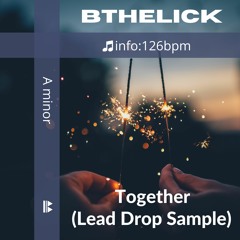 FREE Bthelick  House Sample Tools - Together Lead Drop Am_126bpm_Chord Progression (6,7,4,5,6,7,4,1)