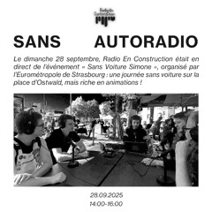 Sans Autoradio, l'émission de Sans Voiture Simone (28/09/2025)
