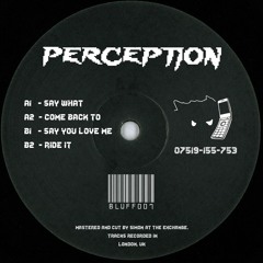 Perception - BLUFF007 [Clips]