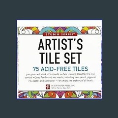 ((Ebook)) 📕 Studio Series Artist's Tiles: White (75 pack) Full PDF