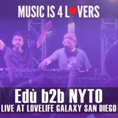 Green Gods (Edù b2b NYTO) at Lovelife Galaxy [2024-05-11  Private Location, San Diego] [MI4L.com]