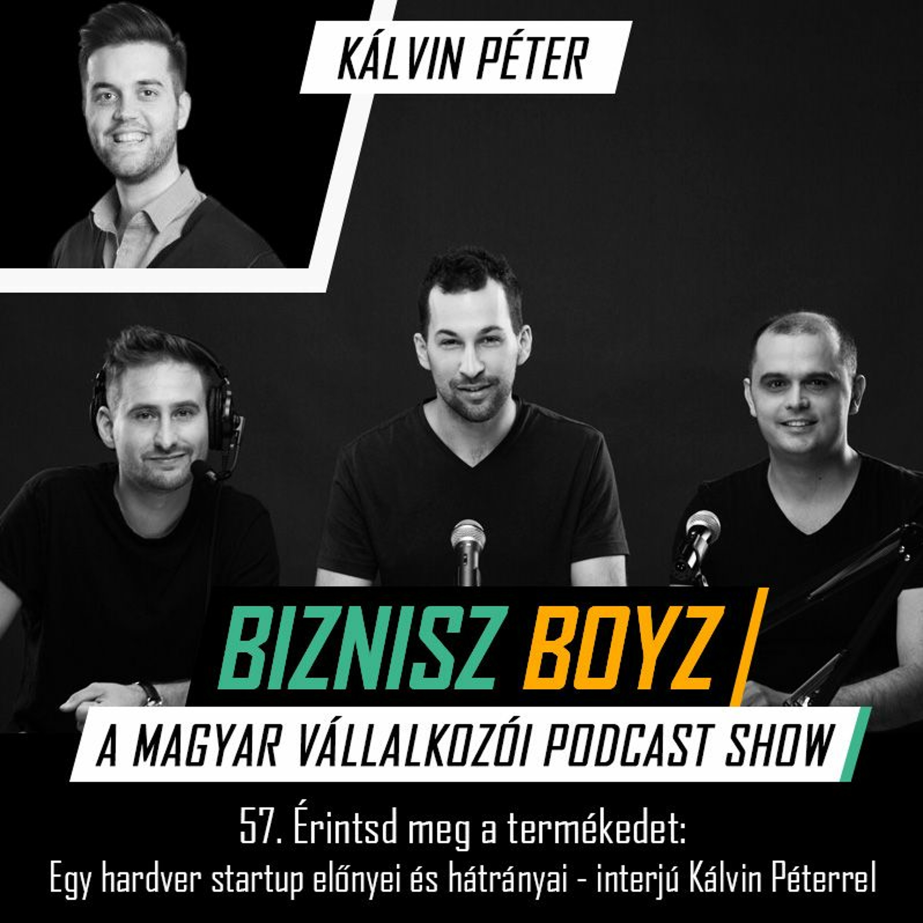 57. Érintsd meg a termékedet: egy hardver startup előnyei és hátrányai — interjú Kálvin Péterrel