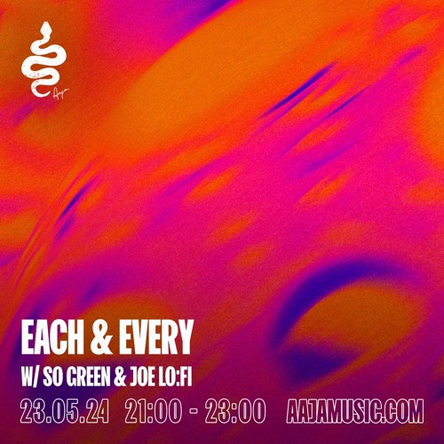 Each & Every w/ So Green & Joe Lo:Fi - Aaja Channel 2 - 23 05 24
