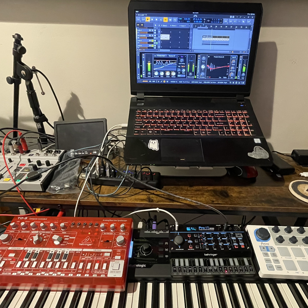 Pro VS Mini and TD-3 jam
