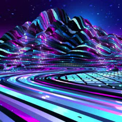 neon rollercoaster (christo inspiration)