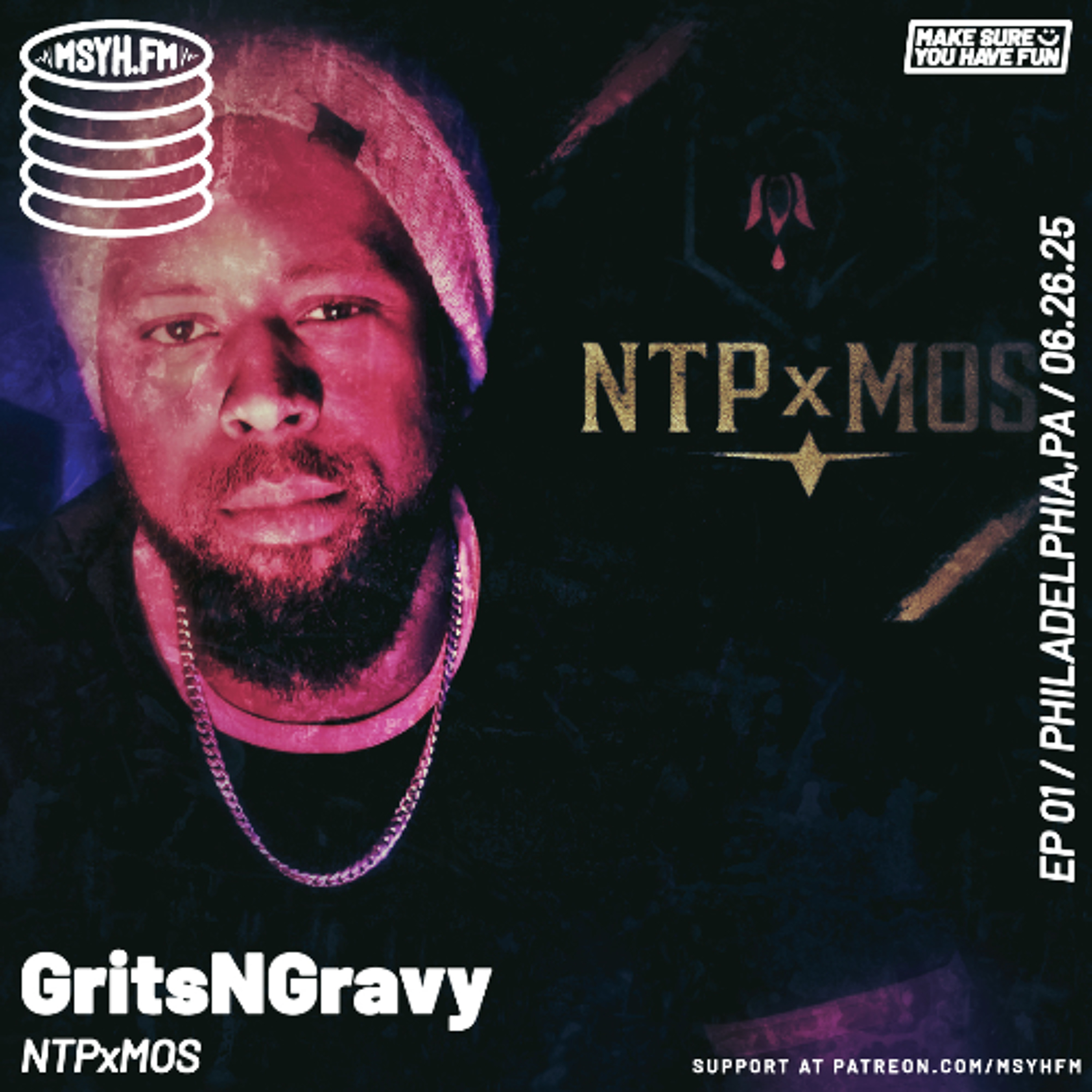 GritsNGravy | Episode 1 with NTPxMOS episode artwork