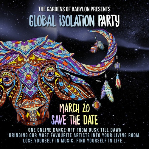 The Global Isolation Party (recorded livestream) - Ayamoon & Glauco Di Mambro