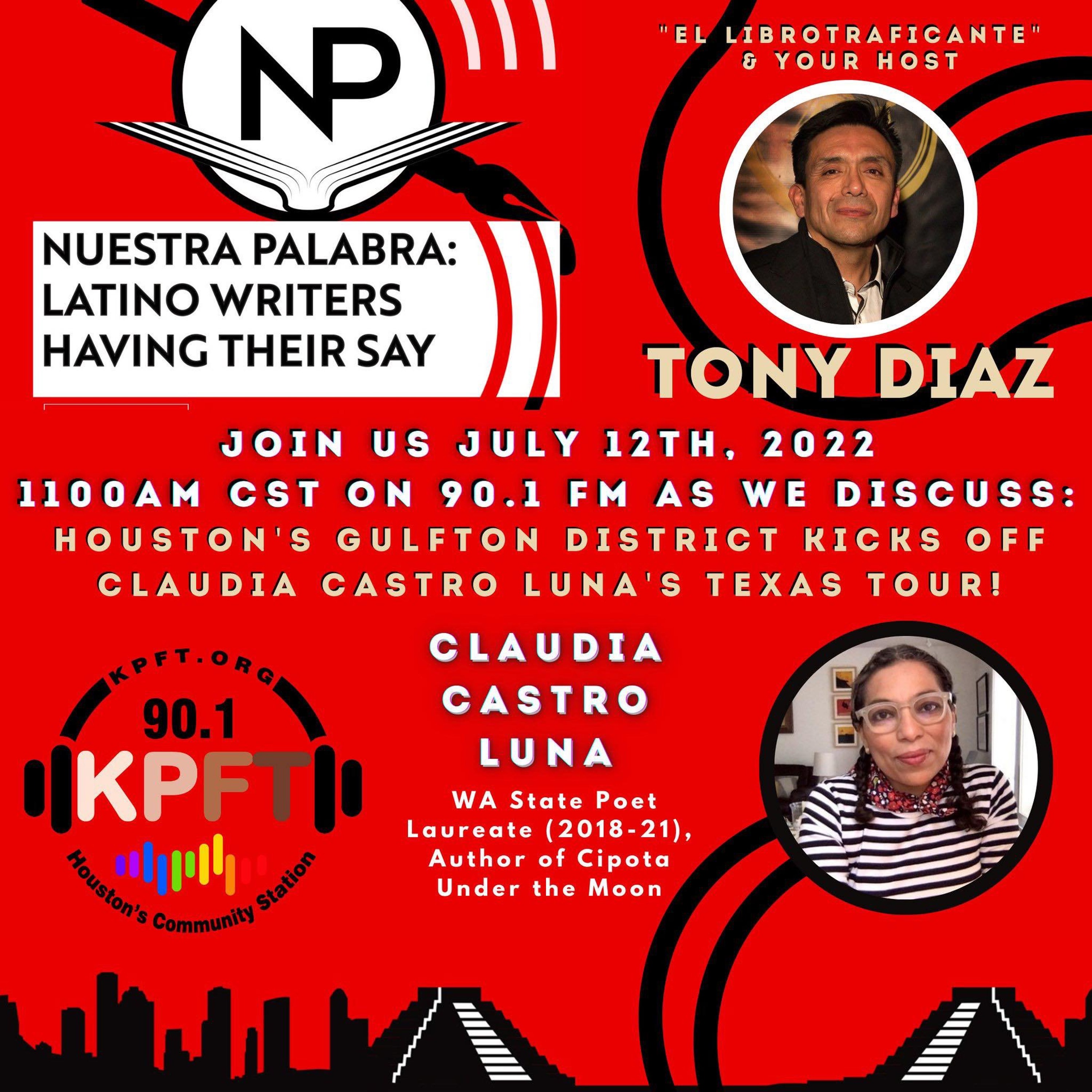 Nuestra Palabra: Latino Writers Have Their Say w/ Tony Diaz