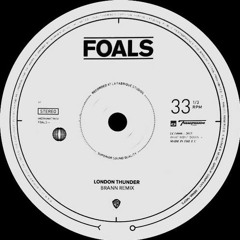 London Thunder - The Foals.  Tusk Cover - Afterswish Remix