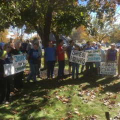 Climate Groups Protest Cong. Molinaro