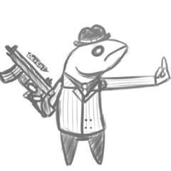 gerald the fish, gus the grouper, simon the salmon - wtf prod jake hansen