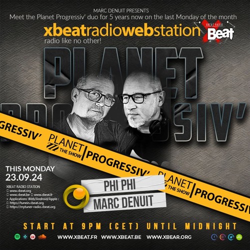 Marc Denuit // Planet Progressiv' Podcast Sept 24 Xbeat Radio Station