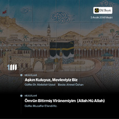 Hicâz İlahi - Aşkın Kuluyuz, Mevleviyiz Biz / Ömrün Bitirmiş Vîrânemiyem (Allah Hû Allah)