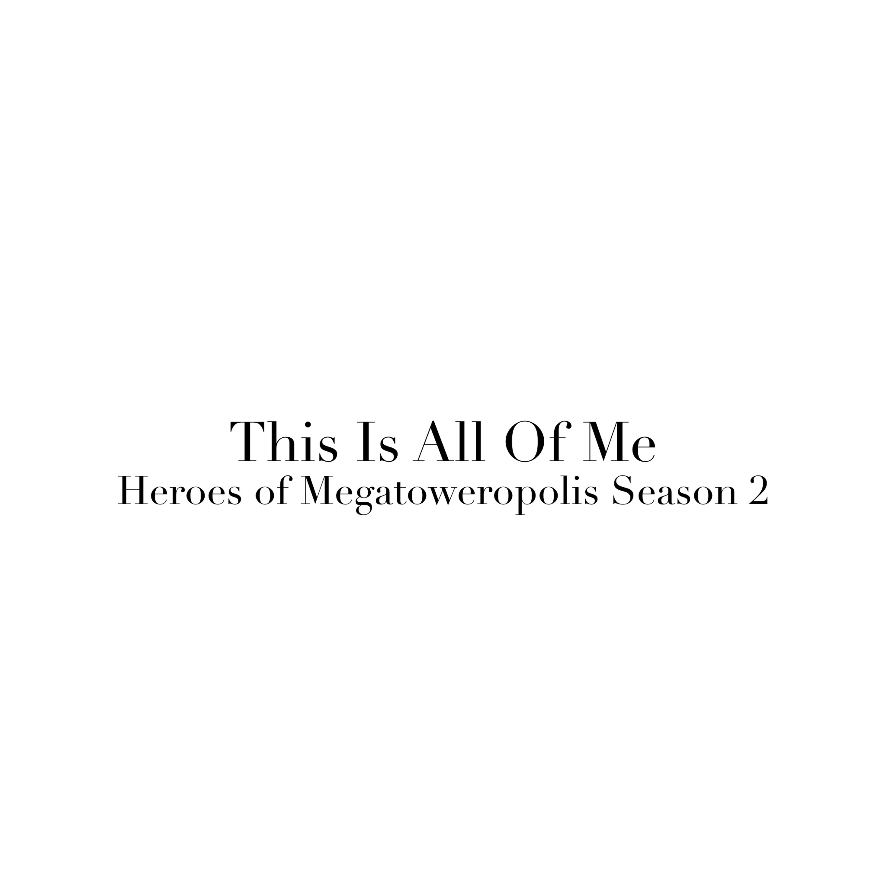 This Is All Of Me (Piano Version)