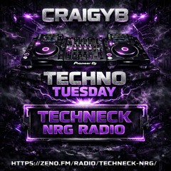 NRG Radio Techno Tuesday EP 89  - 17th March 2026