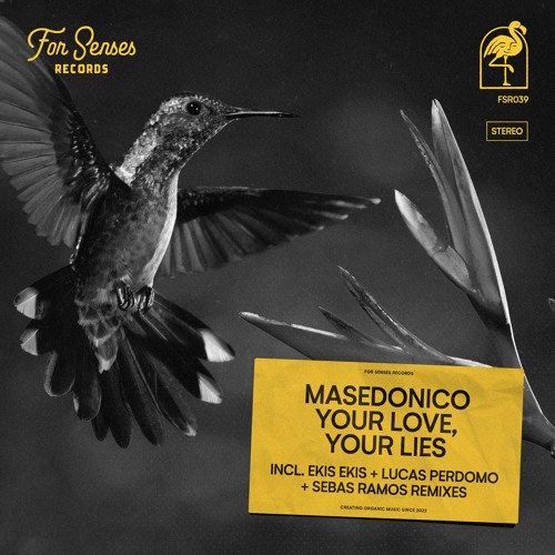 Masedonico - Your Love, Your Lies (Sebas Ramos Remix)