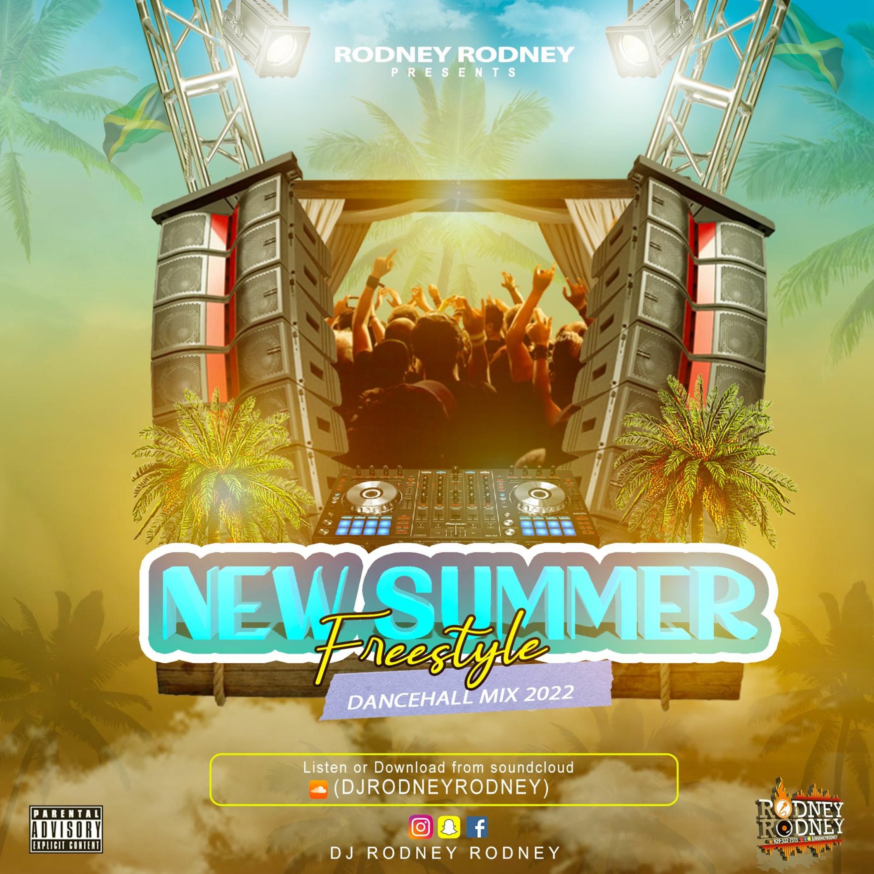 NEW SUMMER FREESTYLE DANCEHALL MIX 2022 episode artwork