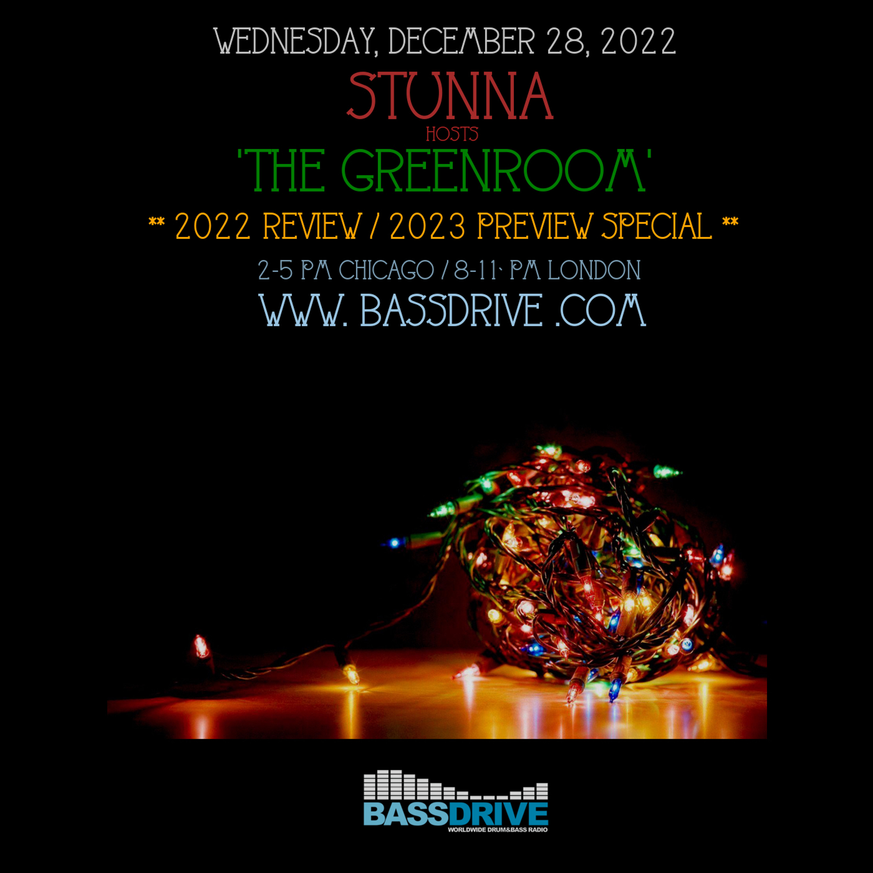 STUNNA Hosts THE GREENROOM 2022 Review 2023 Preview Special December 28 2022 episode artwork