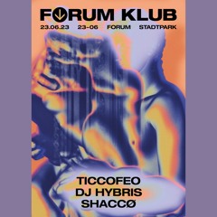 LIVE@FORUM KLUB/FORUM STADTPARK | 23.06.23