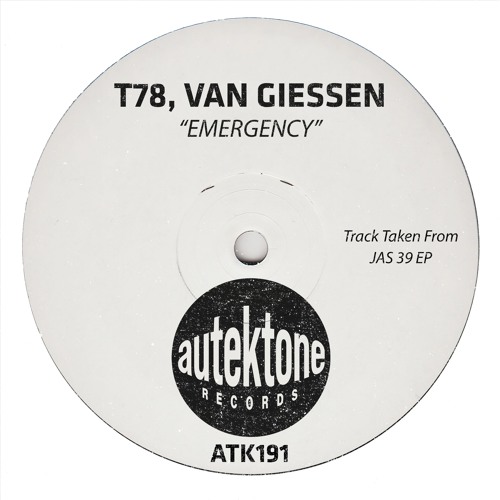 T78, Van Giessen "Emergency" (Original Mix)(Preview)(Taken from JAS 39 Ep)(Out Now)