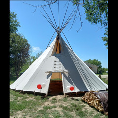 Paul Brown..King Brown Drumming..Birthday Mtg For King&Andre..Winnebago,Nebraska..8/12/23