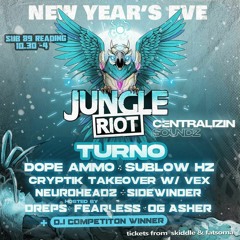 jungle riot & centralizin sounds NYE competition entry- Marcoose