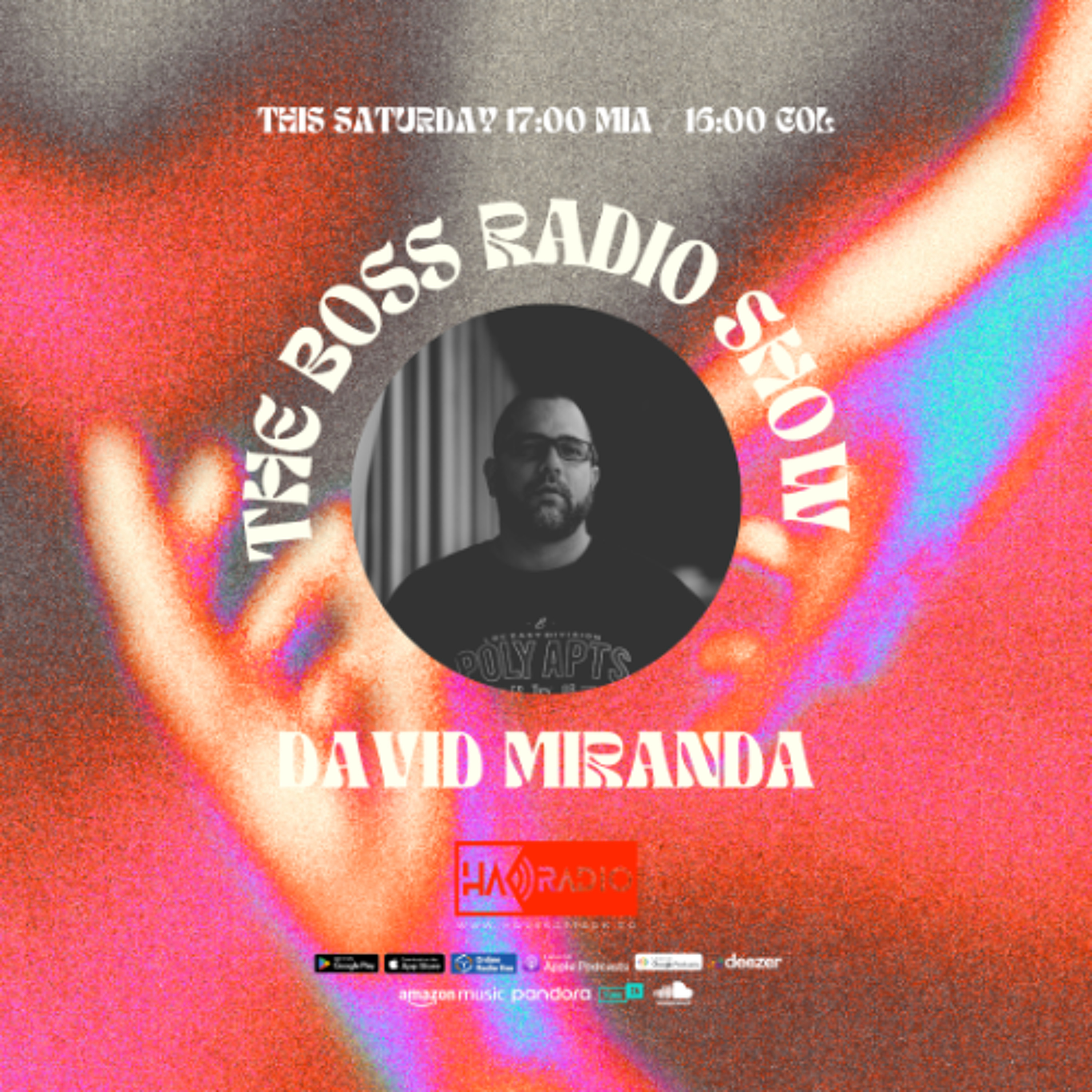 The Boss Radio Show 44 - David Miranda (Recorded Live at ORAMA ROOFTOP) episode artwork