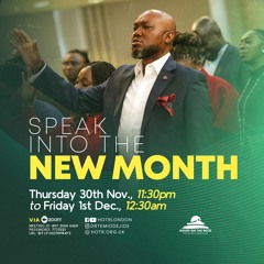 Speak Into the New Month of December - Pastor Temi Odejide